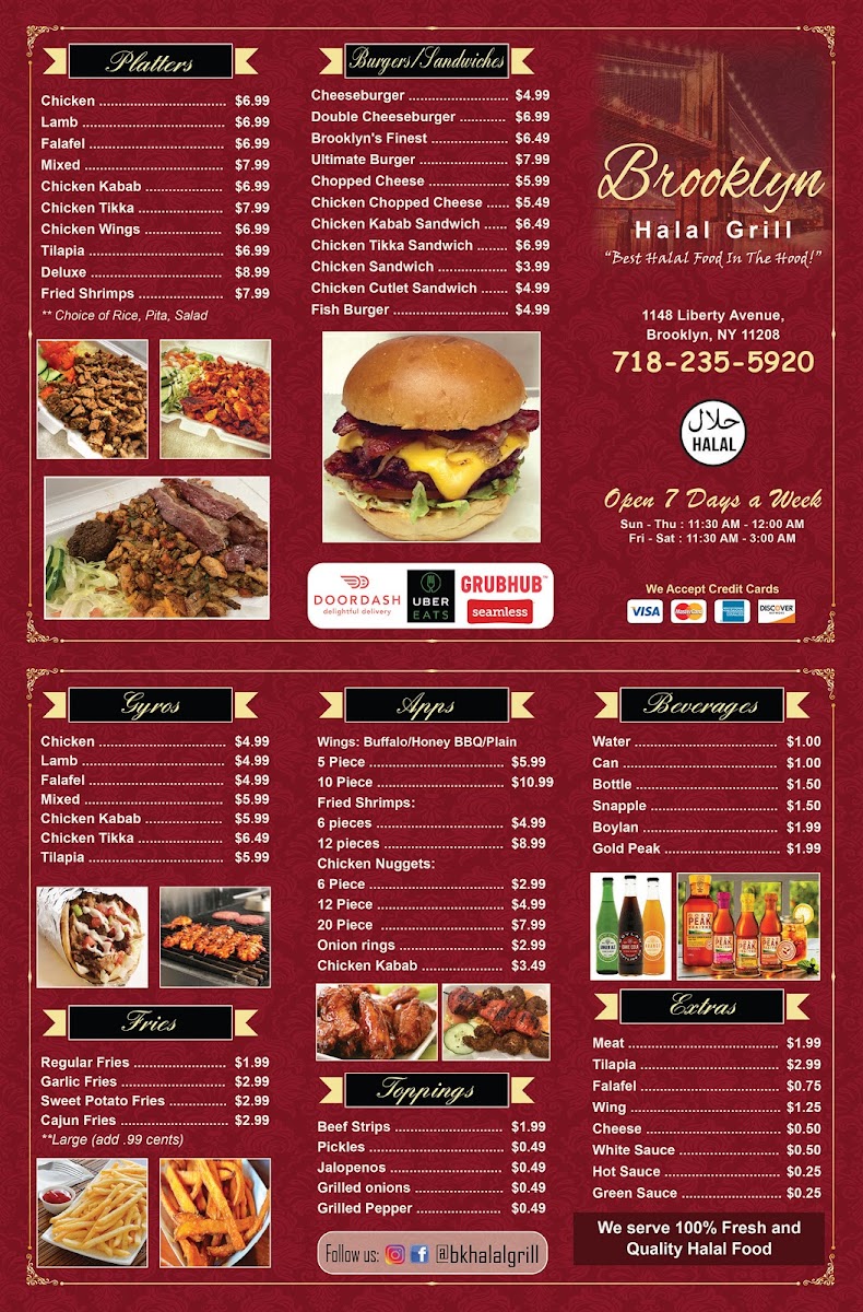 Brooklyn Halal Grill Menu - Image 5